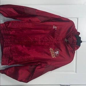 Vintage San Francisco 49er zip up Jacket.